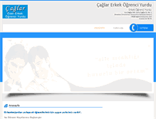 Tablet Screenshot of caglarerkekyurdu.com